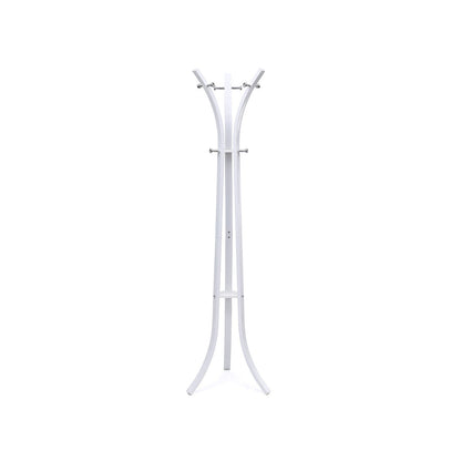 White Freestanding Coat Rack — 176 cm - image 1