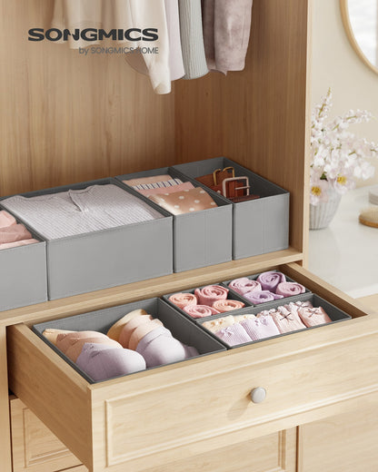 Drawer Divider Organizers, Set of 18, Gray - image 2
