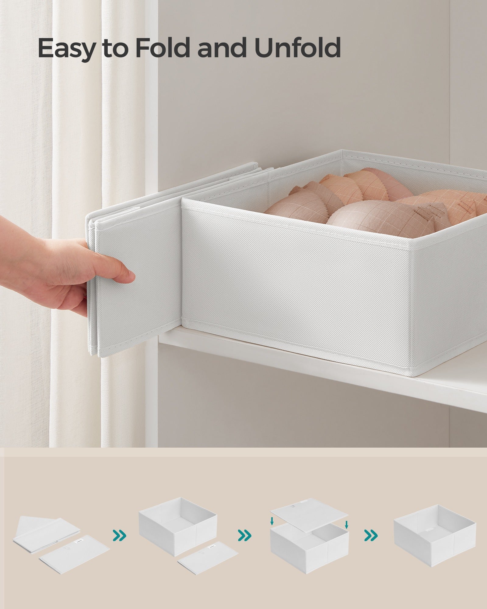 Drawer Divider Organizers, Set of 18, Gray - image 13