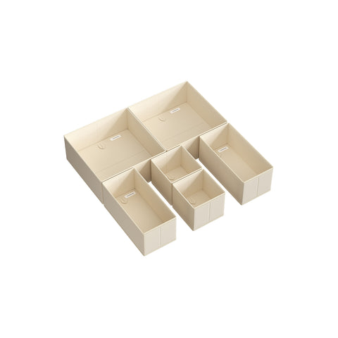 Dresser Drawer Organizers, Set of 6