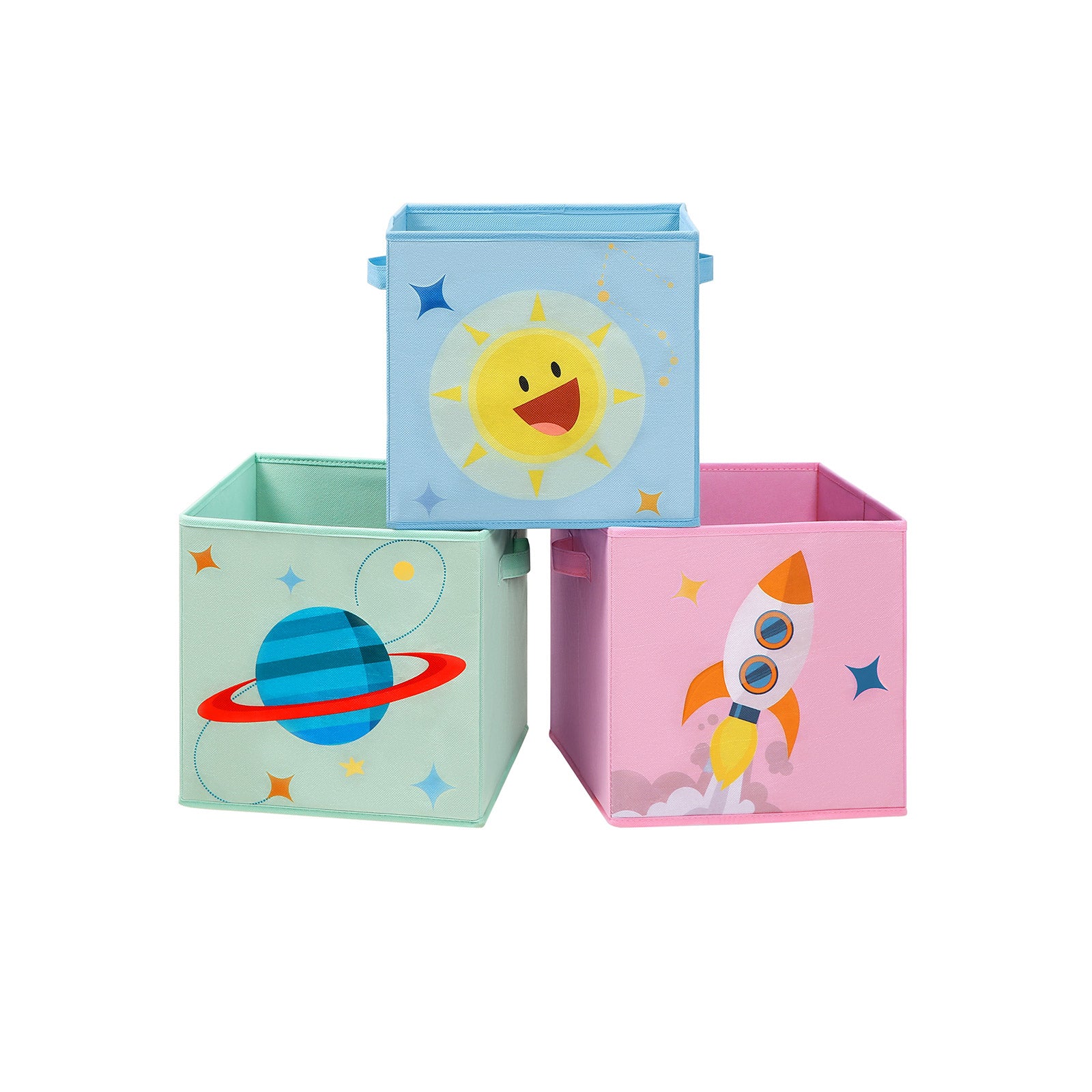 Set of 3 Foldable Storage Organizer Box - image 1