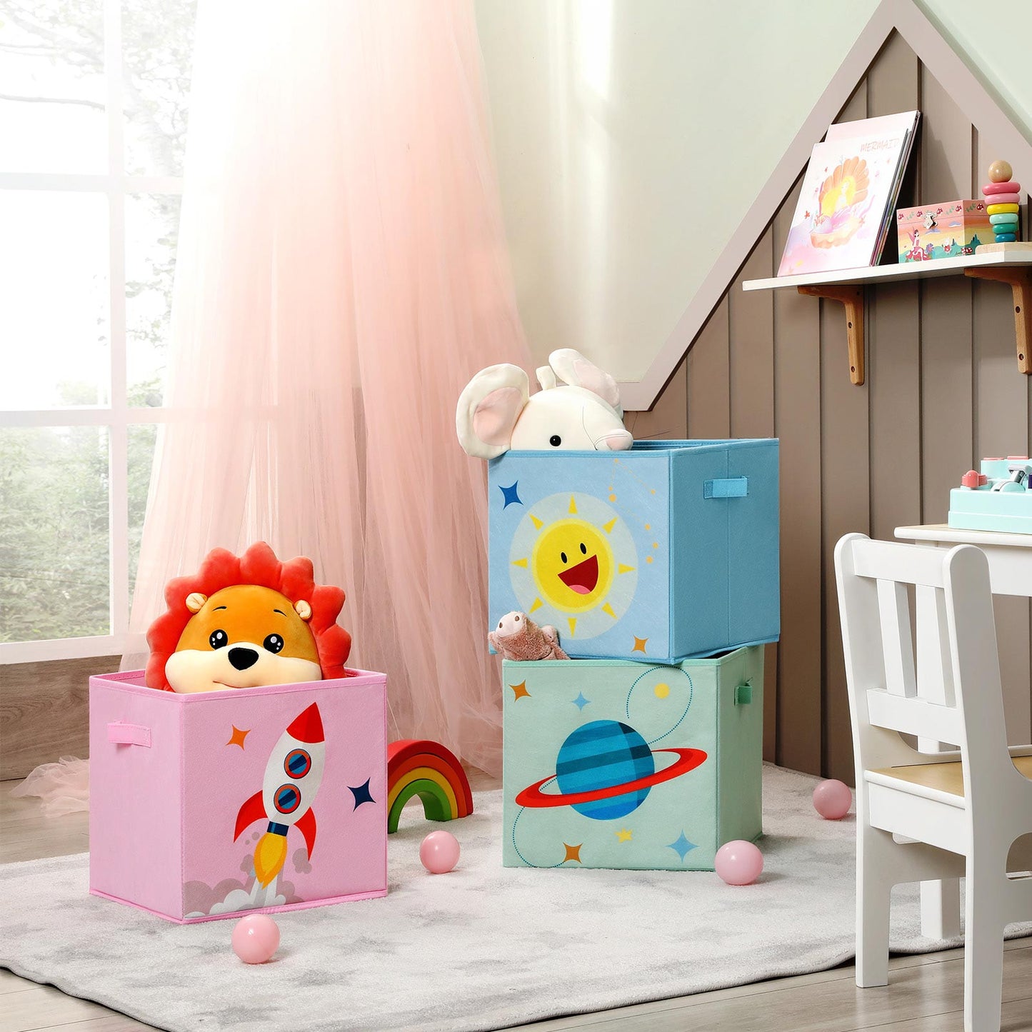 Set of 3 Foldable Storage Organizer Box - image 2