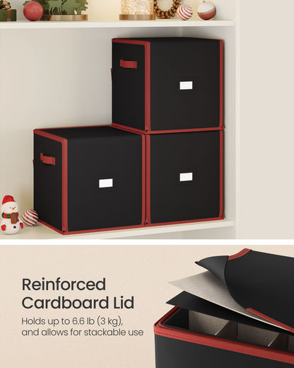 Christmas Ornament Storage Box with 64 Slots