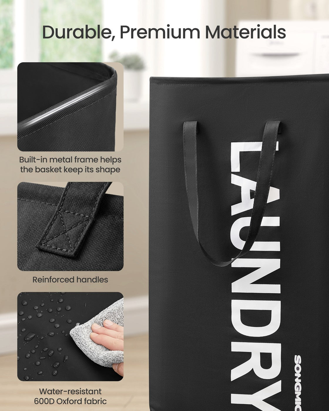 Foldable Laundry Hamper - image 6