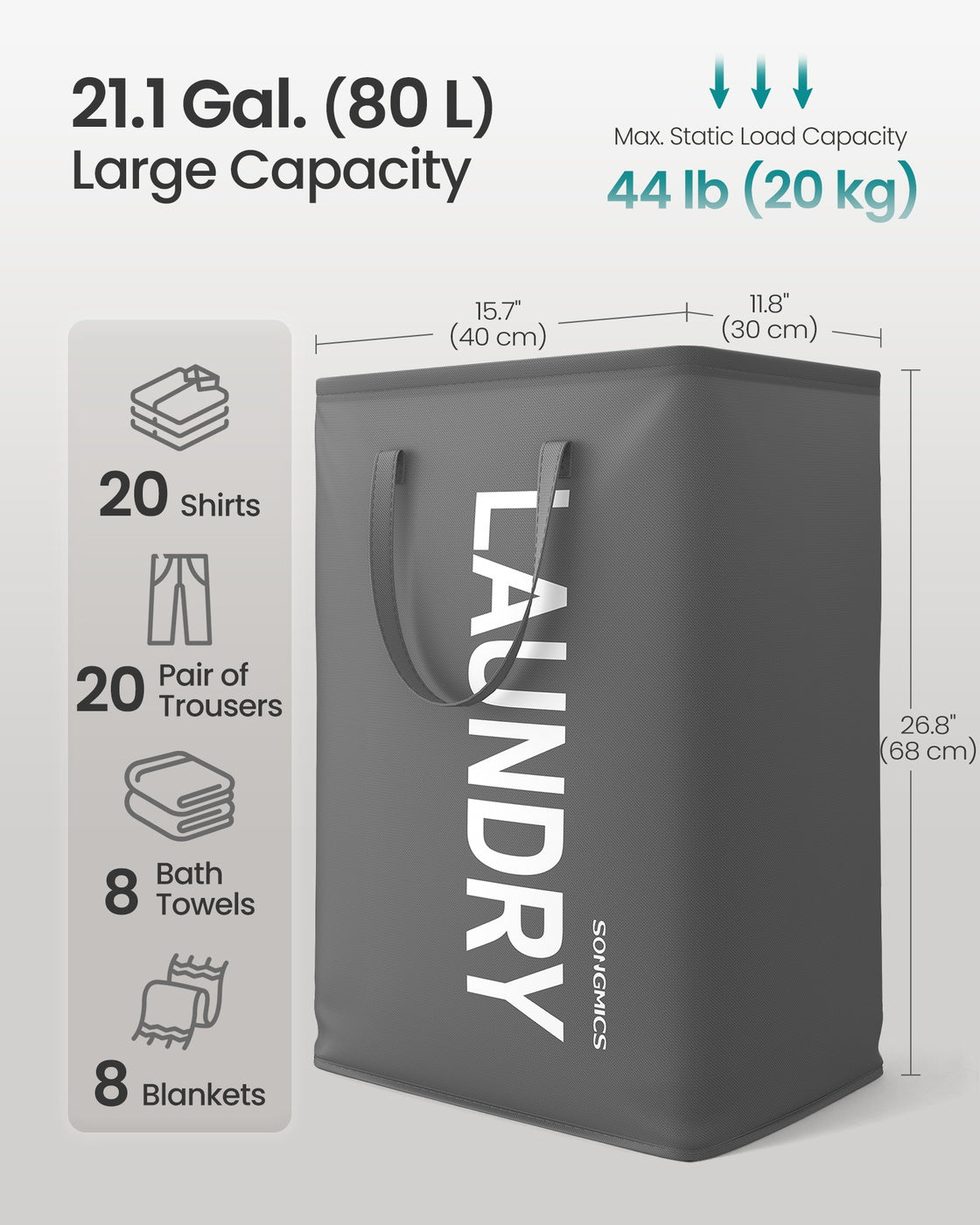 Foldable Laundry Hamper - image 9