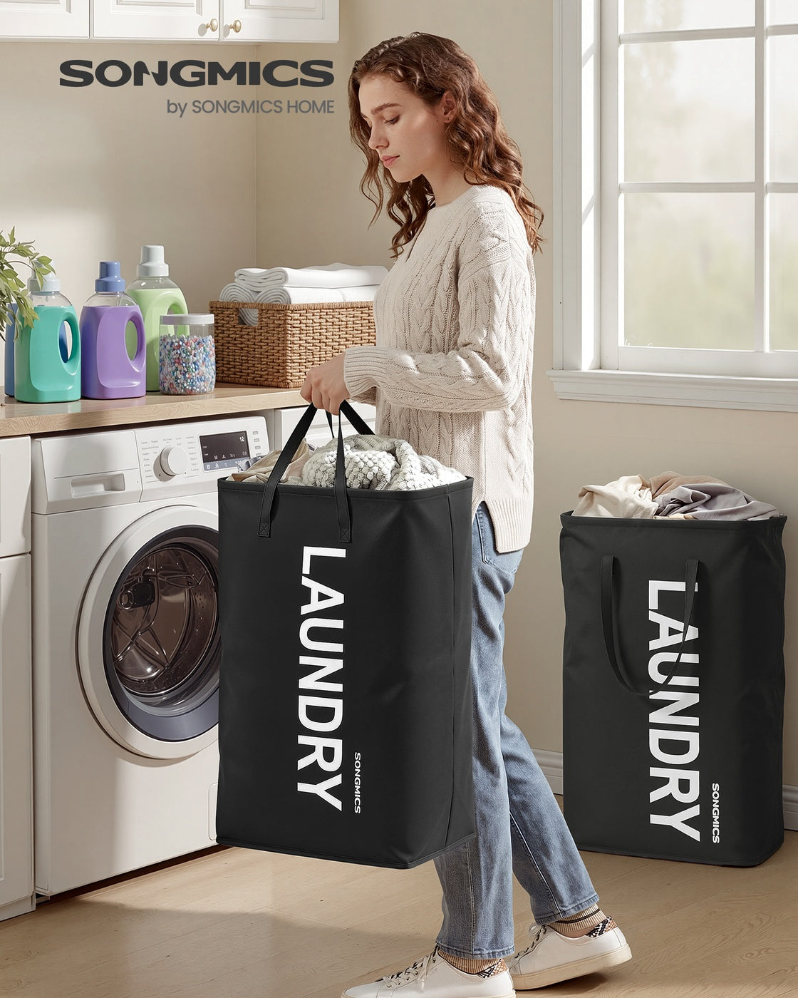 Foldable Laundry Hamper - image 2