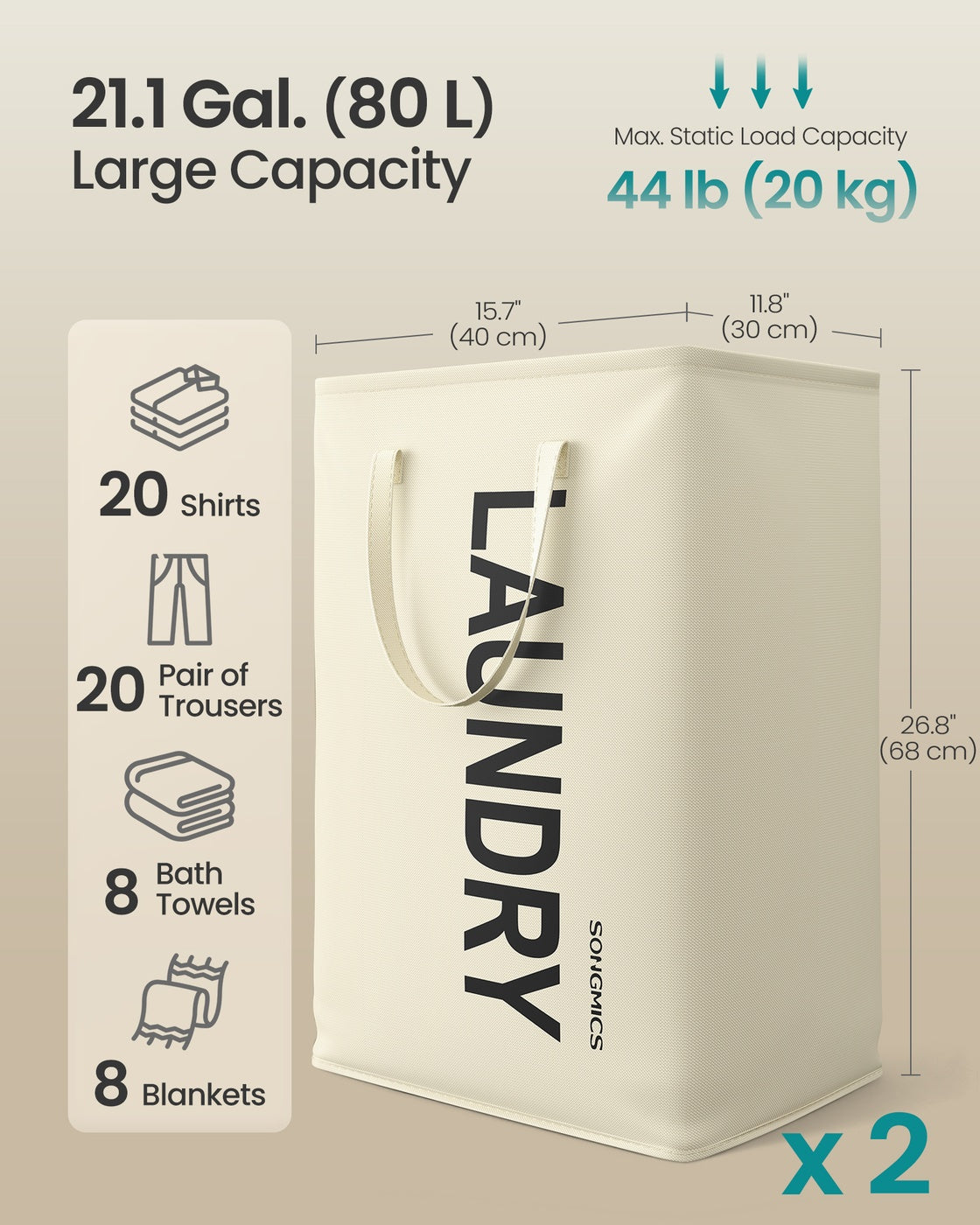 Foldable Laundry Hamper - image 9