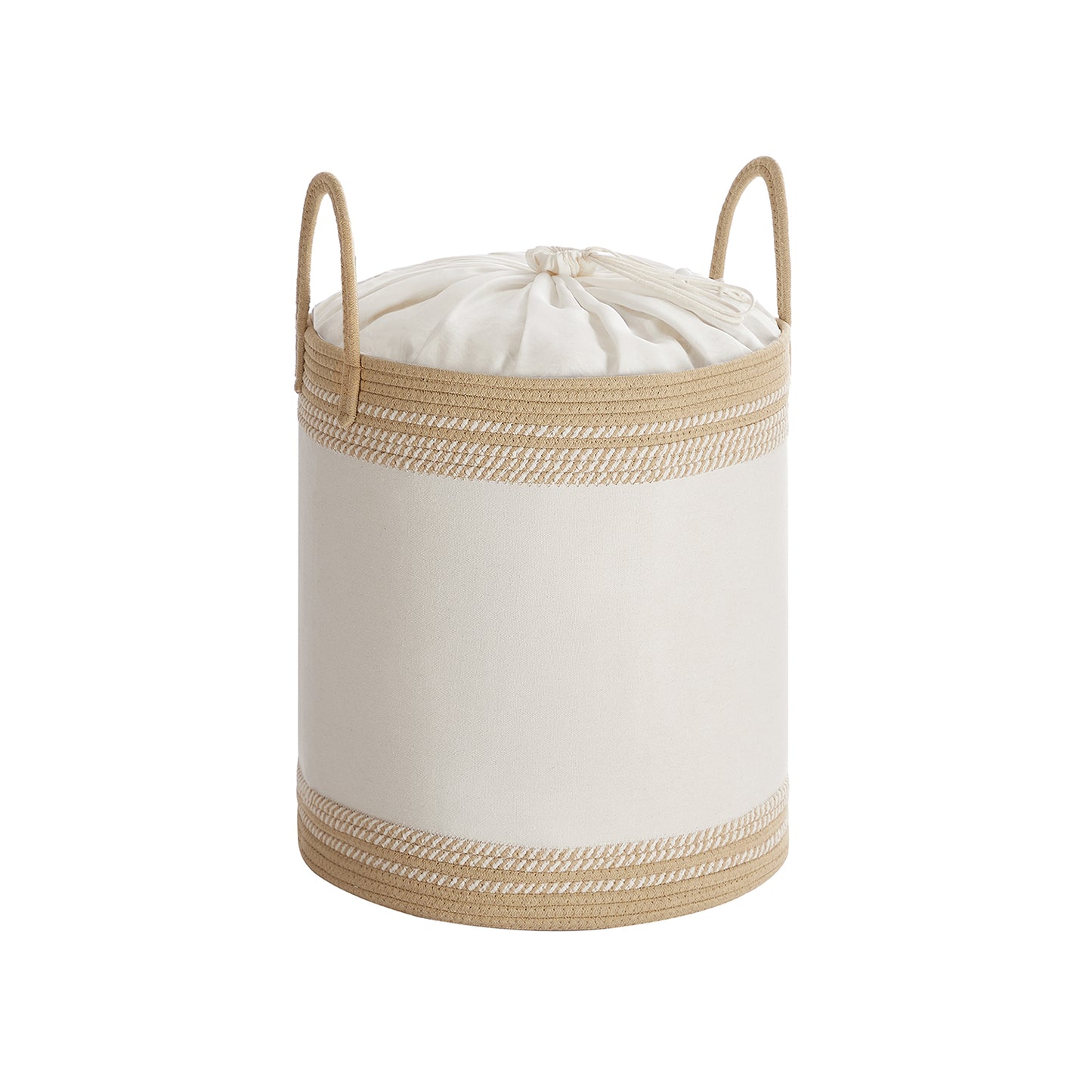 Laundry Hamper, 18.9 Gal., 16.1 x 16.1 x 18.1 Inches, Dove Gray - image 6