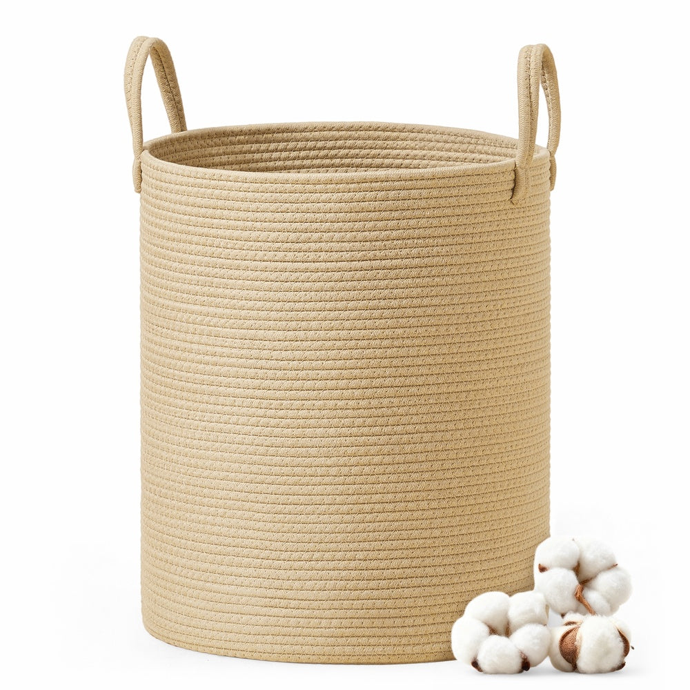 Laundry Hamper, 18.9 Gal., 16.1 x 16.1 x 18.1 Inches, Dove Gray - image 24