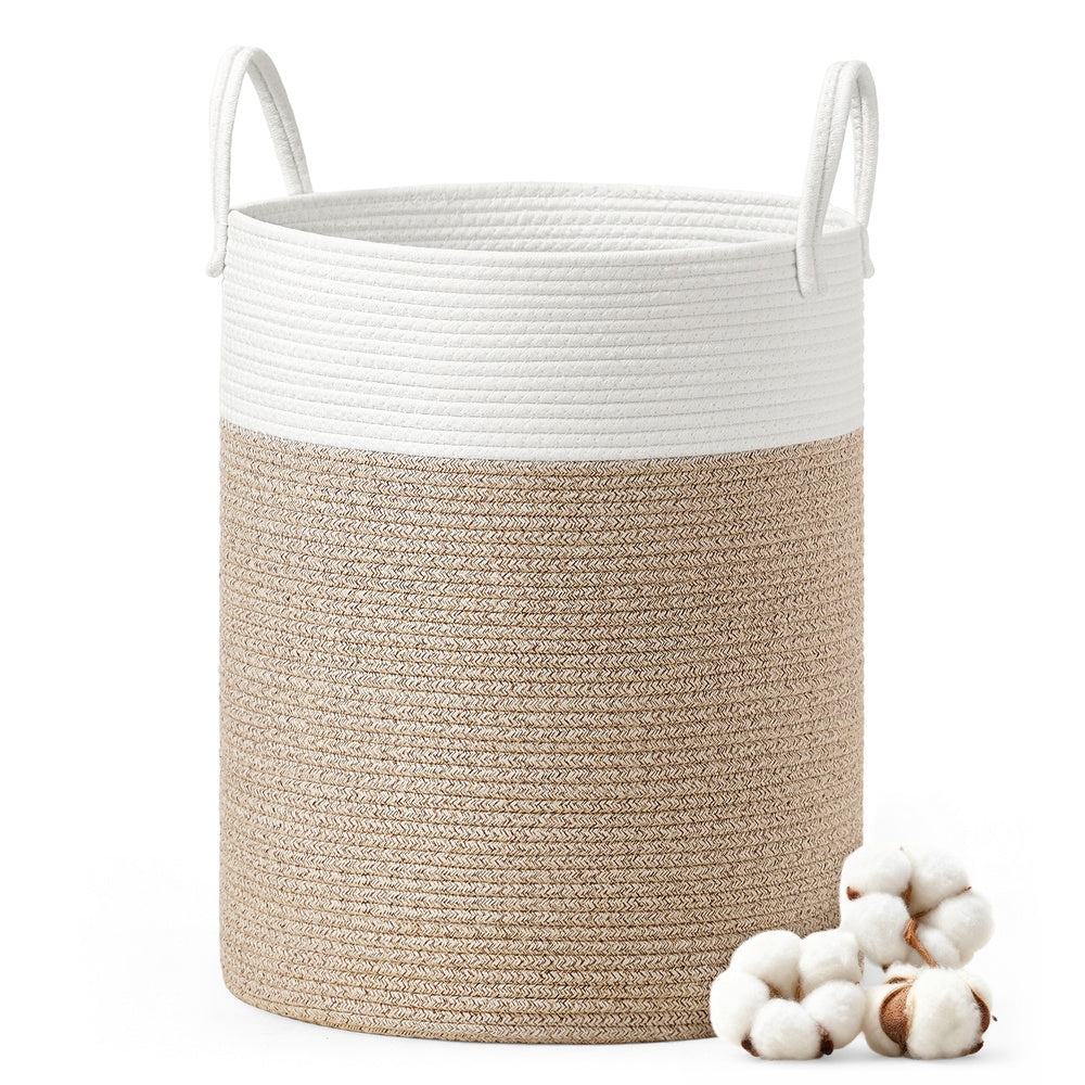 Laundry Hamper, 18.9 Gal., 16.1 x 16.1 x 18.1 Inches, Dove Gray - image 30