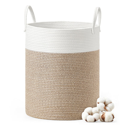 Laundry Hamper, 18.9 Gal., 16.1 x 16.1 x 18.1 Inches, Dove Gray - image 30