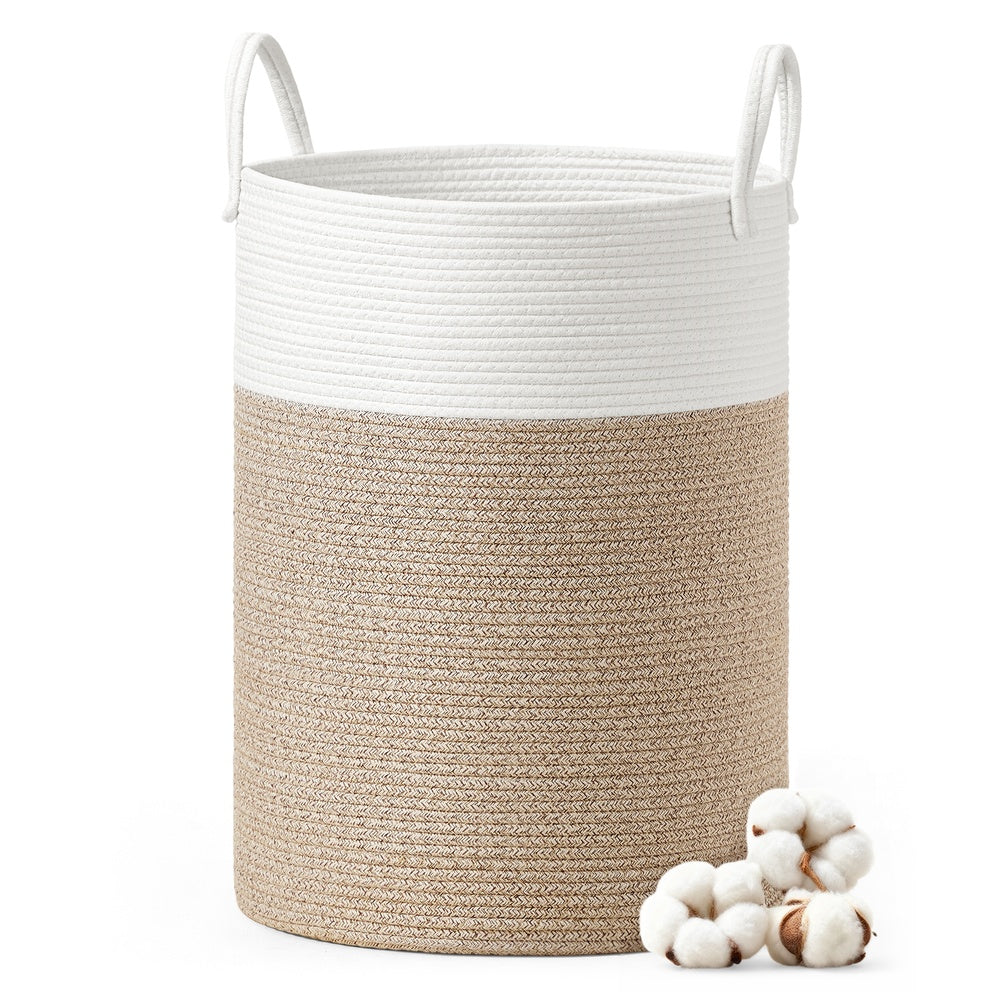 Laundry Hamper, 18.9 Gal., 16.1 x 16.1 x 18.1 Inches, Dove Gray - image 36