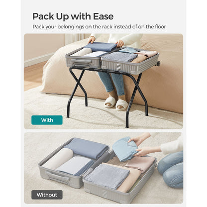 Set of 2 Luggage Rack for Guest Room