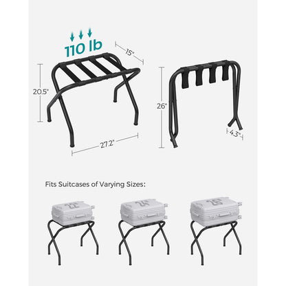 Set of 2 Luggage Rack for Guest Room