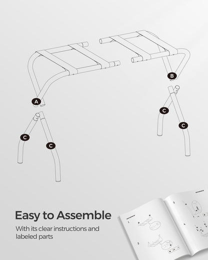 Luggage Rack for Guest Room, Set of 2 - HWLEXTRA 