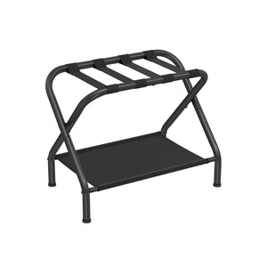 Black Foldable Luggage Rack