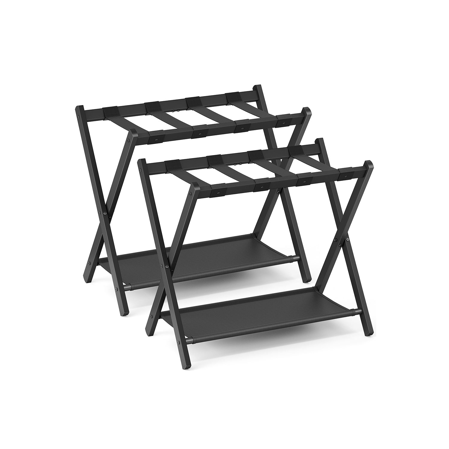 Luggage Racks for Guest Room, Set of 2 - HWLEXTRA 