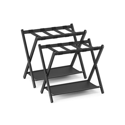 Luggage Racks for Guest Room, Set of 2 - HWLEXTRA 