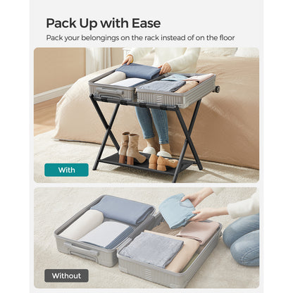 Luggage Racks for Guest Room, Set of 2 - HWLEXTRA 