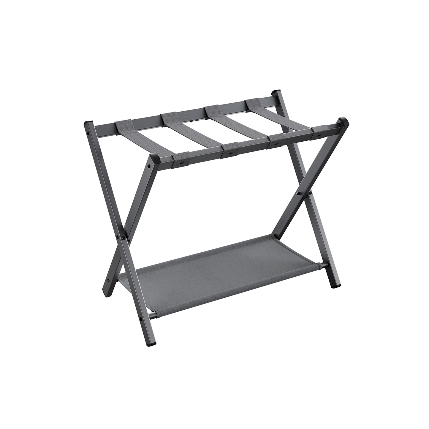 Luggage Racks for Guest Room, Set of 2 - Slate Gray / 1