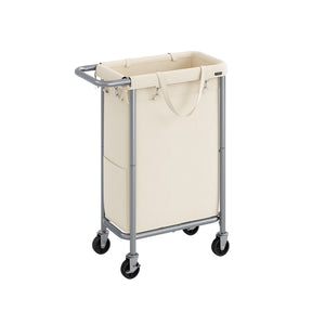 Laundry Basket with Wheels, 23.8 Gallons (90L)