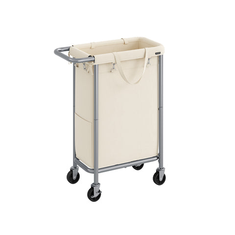 Laundry Basket with Wheels, 23.8 Gallons (90L)
