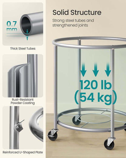 63.5 Gal. Laundry Basket with Wheels