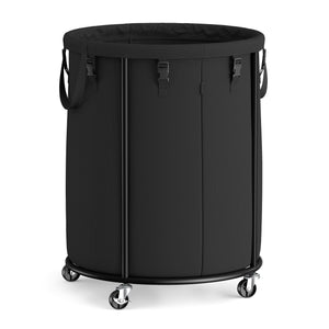 Laundry Basket with Wheels, Rolling Laundry Hamper with Steel Frame - image 16