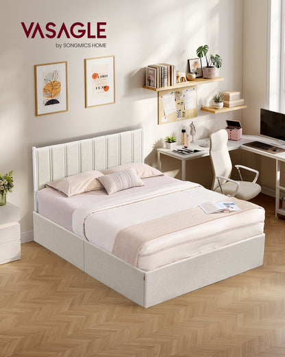 Lift Up Storage Bed Frame Queen Size