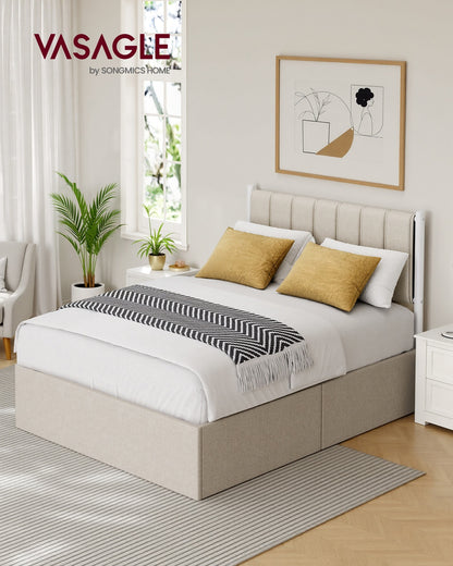 Lift Up Storage Bed Frame Full Size