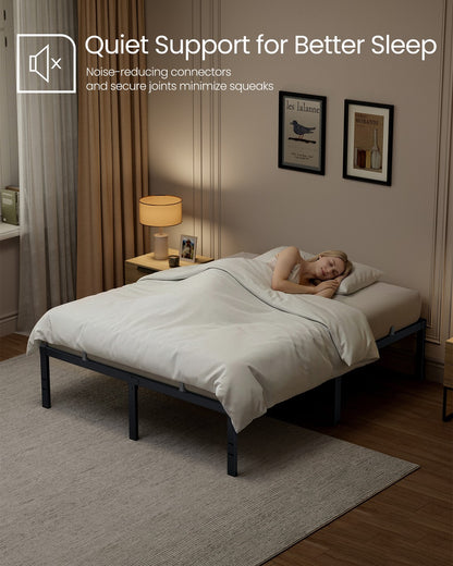 Twin Metal Bed Frame 16 Inches Tall - image 14