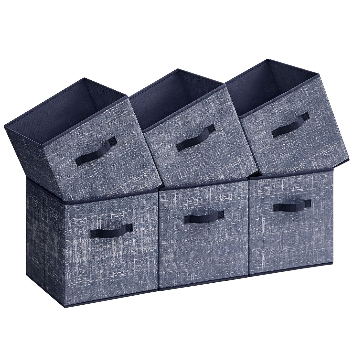 Non-Woven Fabric Storage Cubes with Double Handles - HWLEXTRA 