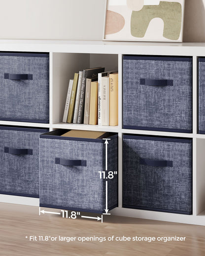 Non-Woven Fabric Storage Cubes with Double Handles - HWLEXTRA 