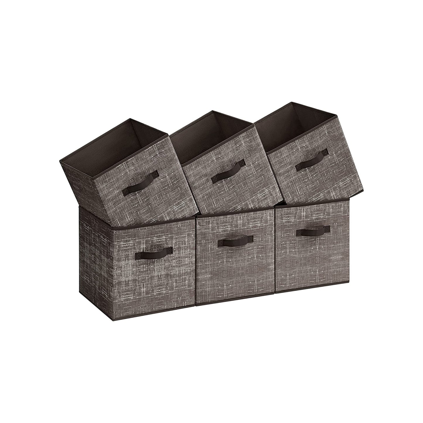 Non-Woven Fabric Storage Cubes with Double Handles - HWLEXTRA 