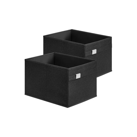 Set of 2 Storage Baskets with Double Handles