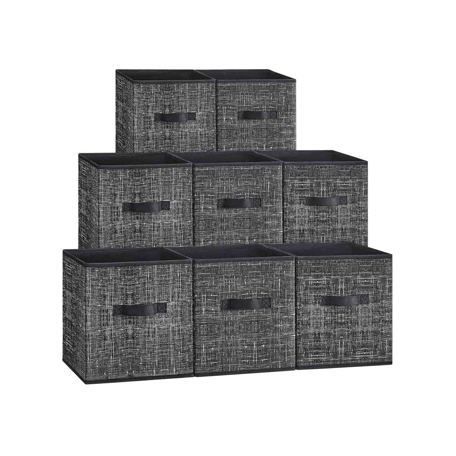 Set of 8 Foldable Storage Cubes - HWLEXTRA 