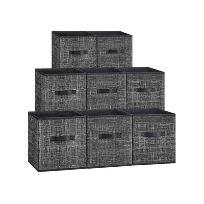 Set of 8 Foldable Storage Cubes - HWLEXTRA 