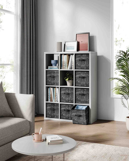 Set of 8 Foldable Storage Cubes - HWLEXTRA 