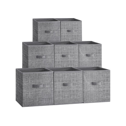 Set of 8 Foldable Storage Cubes - HWLEXTRA 