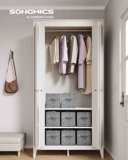 Set of 8 Foldable Storage Cubes - HWLEXTRA 