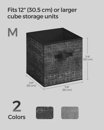 Set of 8 Foldable Storage Cubes