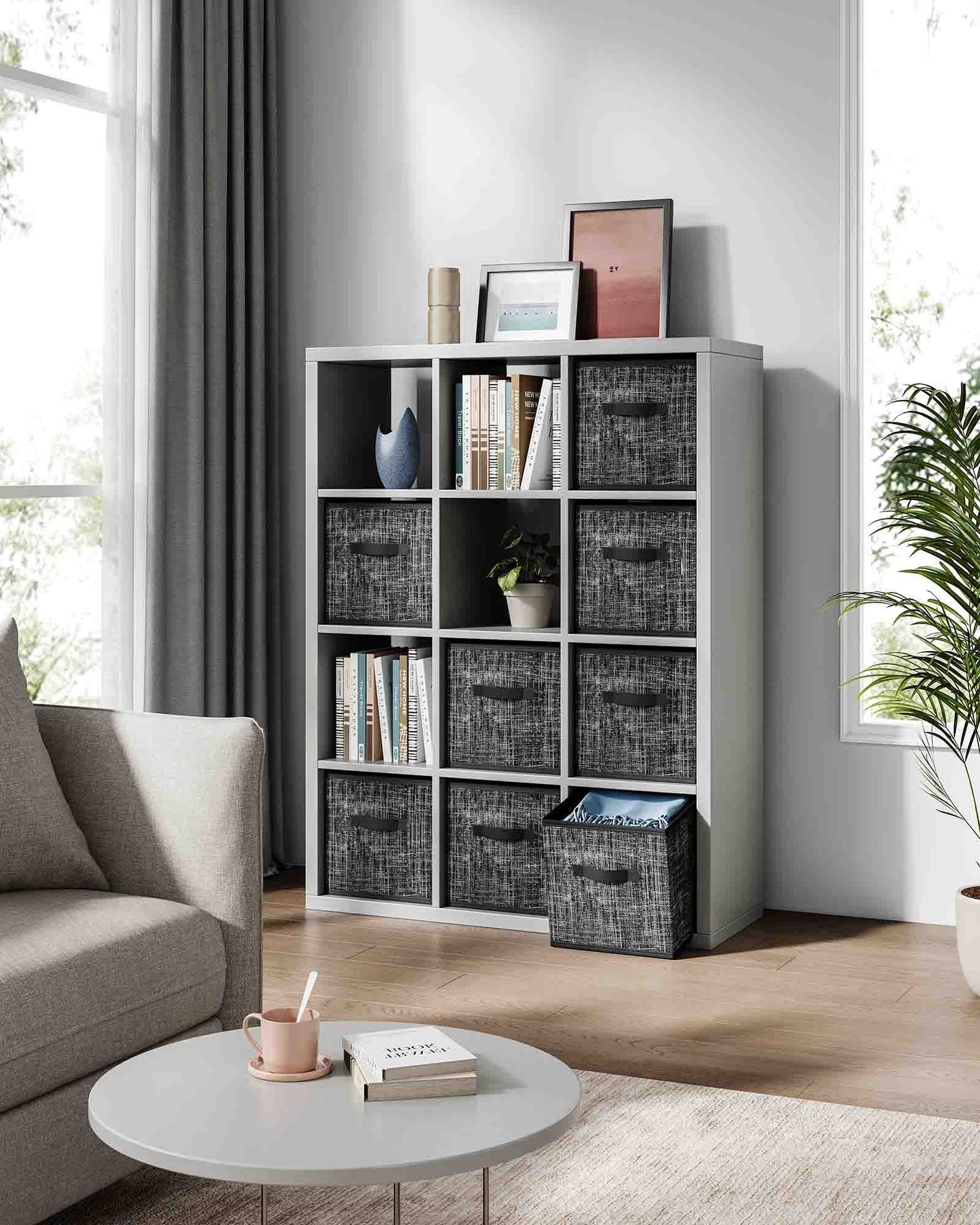 Set of 8 Foldable Storage Cubes