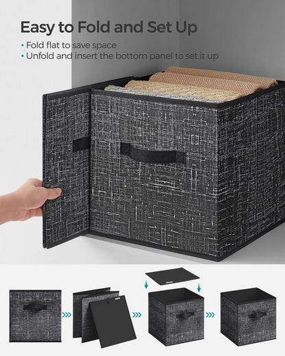 Set of 8 Foldable Storage Cubes