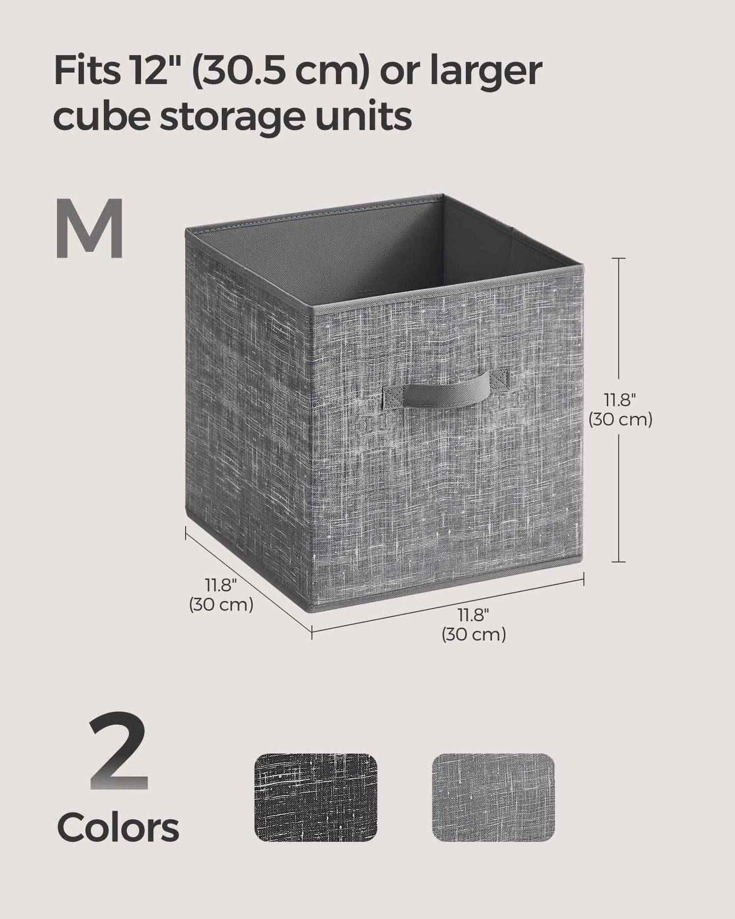 Set of 8 Foldable Storage Cubes