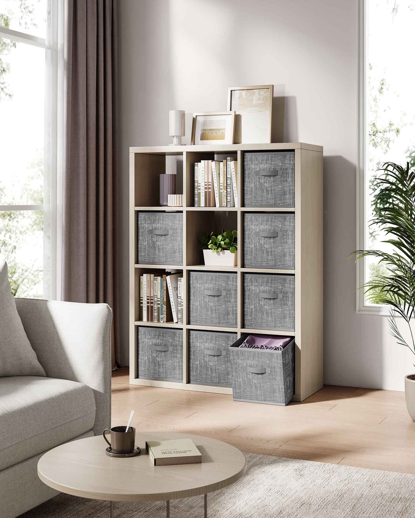 Set of 8 Foldable Storage Cubes