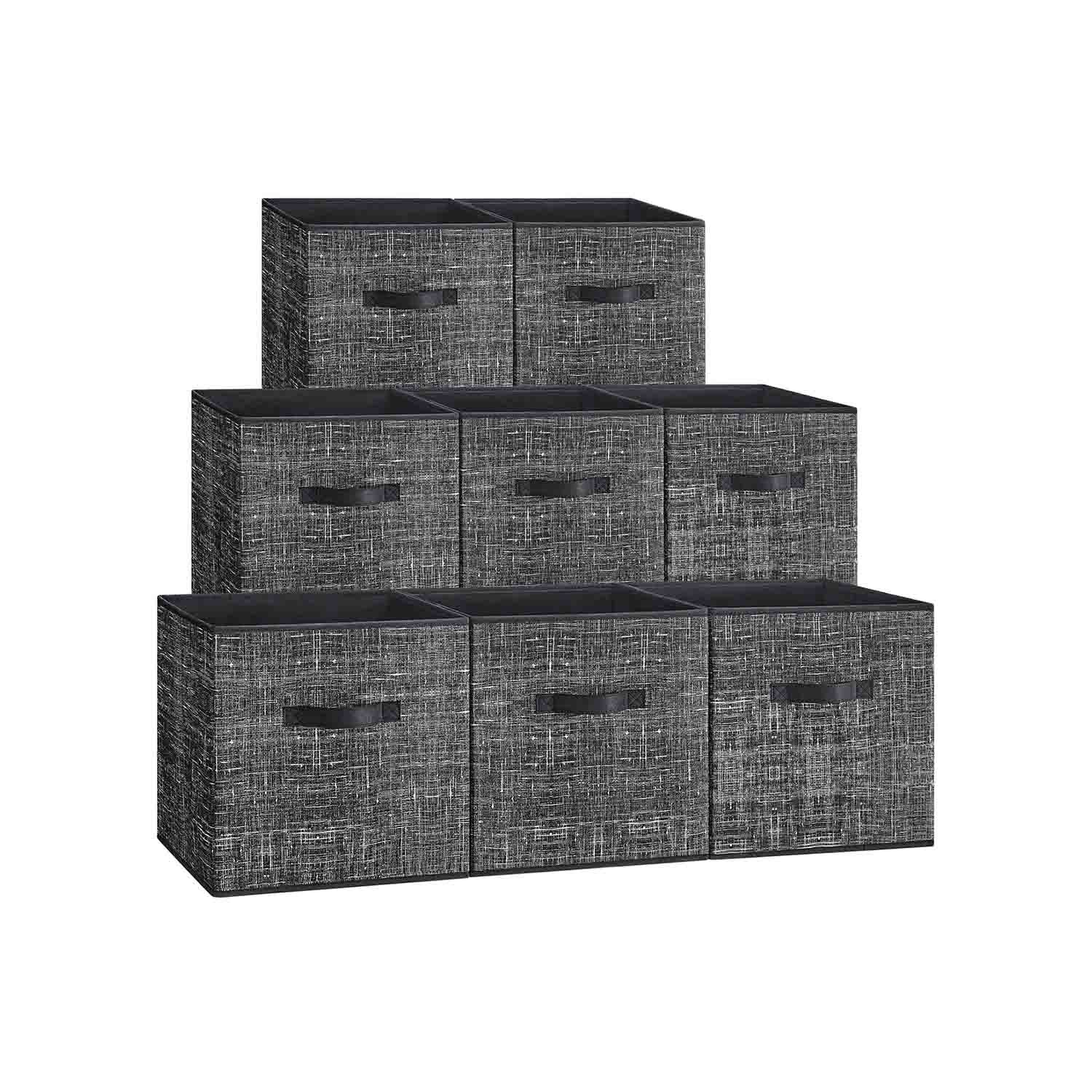 Set of 8 Foldable Storage Cubes - HWLEXTRA 