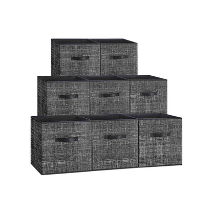 Set of 8 Foldable Storage Cubes - HWLEXTRA 