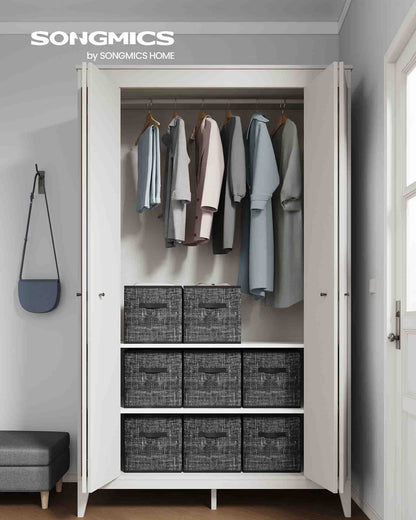 Set of 8 Foldable Storage Cubes - HWLEXTRA 