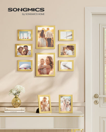 Collage Picture Frames, Set of 10