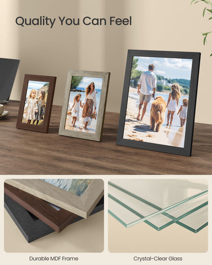Collage Picture Frames Set of 10, Two 8x10, Four 5x7, Four 4x6